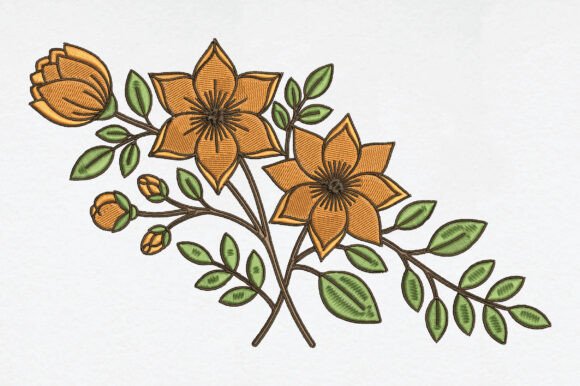 Flowers Branch Embroidery Review