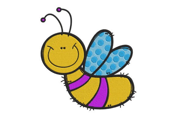 Happy Bee Embroidery Design Review